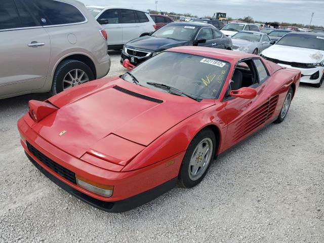 ZFFSG17A6J0077628 - 1988 FERRARI TESTAROSSA RED photo 2