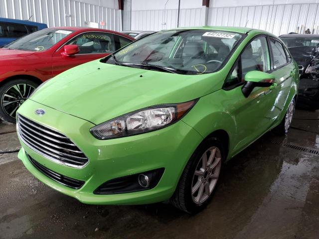 3FADP4BJ0EM241674 - 2014 FORD FIESTA SE GREEN photo 2