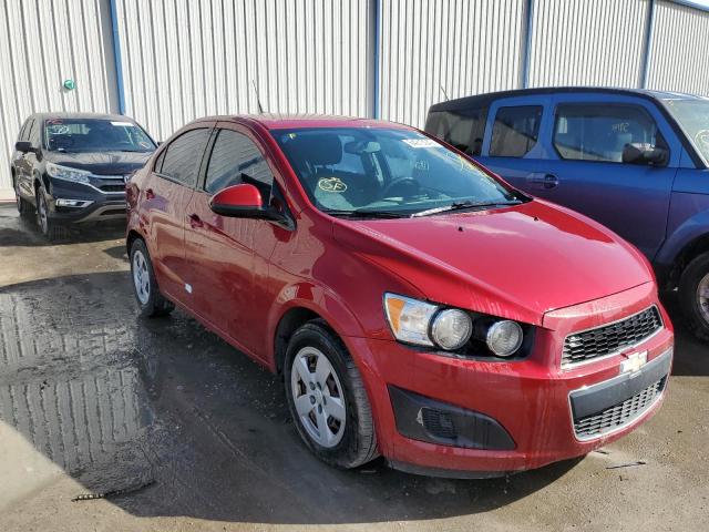 1G1JA5SH5E4161938 - 2014 CHEVROLET SONIC LS RED photo 1
