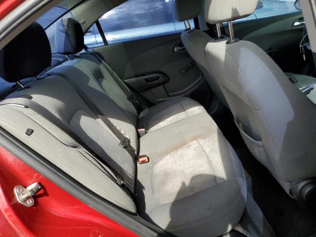 1G1JA5SH5E4161938 - 2014 CHEVROLET SONIC LS RED photo 6