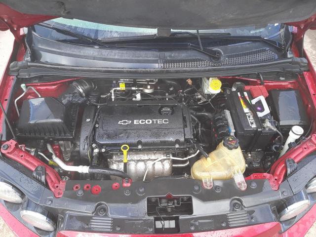 1G1JA5SH5E4161938 - 2014 CHEVROLET SONIC LS RED photo 7