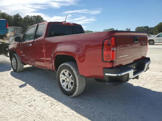 1GCHSCEN0M1292736 - 2021 CHEVROLET COLORADO L RED photo 3