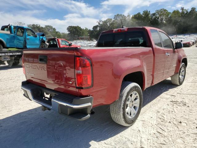 1GCHSCEN0M1292736 - 2021 CHEVROLET COLORADO L RED photo 4