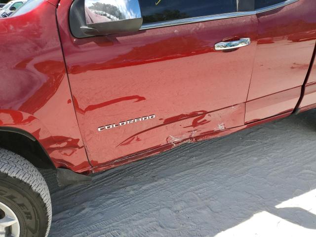 1GCHSCEN0M1292736 - 2021 CHEVROLET COLORADO L RED photo 9
