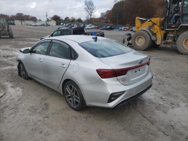 3KPF34AD6KE039678 - 2019 KIA FORTE GT L SILVER photo 3