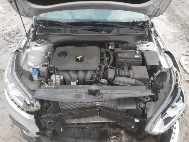 3KPF34AD6KE039678 - 2019 KIA FORTE GT L SILVER photo 7