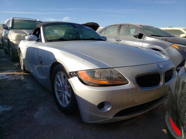 4USBT334X3LS41397 - 2003 BMW Z4 2.5 SILVER photo 1