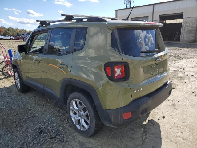 ZACCJBBT0FPB62415 - 2015 JEEP RENEGADE L GREEN photo 3