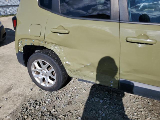 ZACCJBBT0FPB62415 - 2015 JEEP RENEGADE L GREEN photo 9