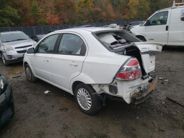 KL1TD56E39B629911 - 2009 CHEVROLET AVEO LS 白色 照片 3