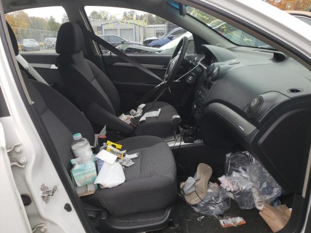 KL1TD56E39B629911 - 2009 CHEVROLET AVEO LS 白色 照片 5