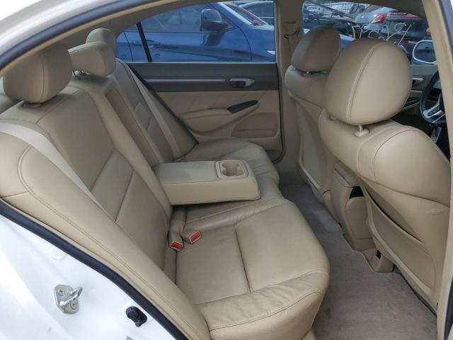 1HGFA16988L072627 - 2008 HONDA CIVIC EXL أبيض صورة 6