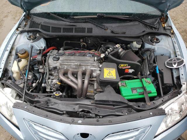 4T1BE46K17U609882 - 2007 TOYOTA CAMRY CE BLUE photo 7