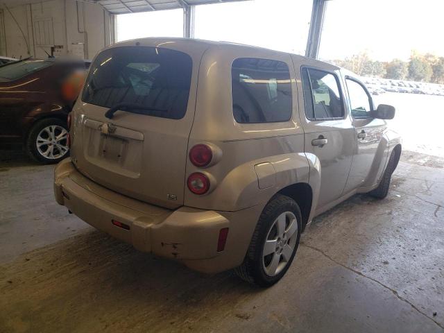 3GNDA13D88S622781 - 2008 CHEVROLET HHR LS GOLD photo 4