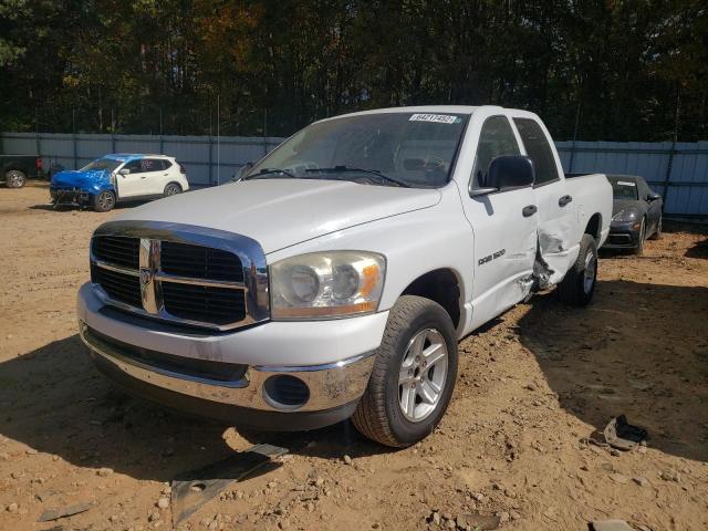 1D7HA18N16S642736 - 2006 DODGE RAM 1500 S WHITE photo 2