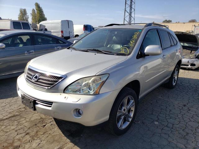 JTJHW31U960012562 - 2006 LEXUS RX 400 SILVER photo 2