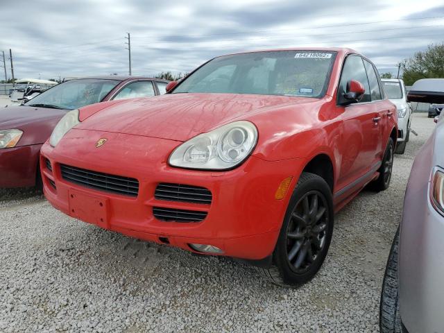 WP1AB29P66LA69792 - 2005 PORSCHE CAYENNE S RED photo 2