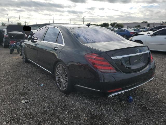 WDDUG6GB9JA350400 - 2018 MERCEDES-BENZ S 450 BLACK photo 3