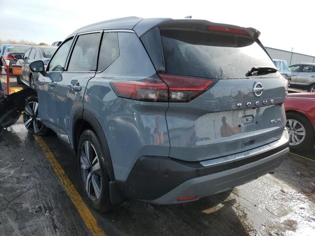 5N1AT3CB5MC719979 - 2021 NISSAN ROGUE SL GRAY photo 3