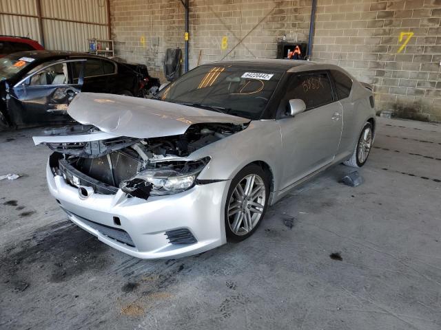 JTKJF5C77C3024168 - 2012 TOYOTA SCION TC ვერცხლისფერი ფოტო 2