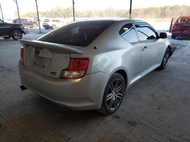 JTKJF5C77C3024168 - 2012 TOYOTA SCION TC ვერცხლისფერი ფოტო 4