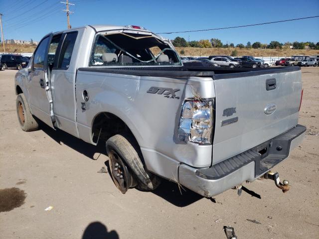 1FTRX14W06KC20095 - 2006 FORD F150 SILVER photo 3