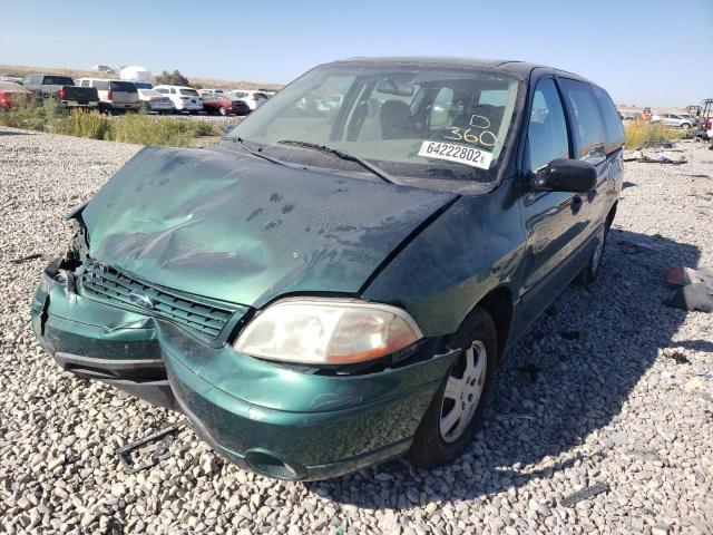 2FMZA50453BB85715 - 2003 FORD WINDSTAR W GREEN photo 2