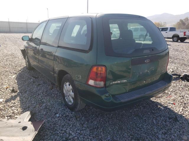 2FMZA50453BB85715 - 2003 FORD WINDSTAR W GREEN photo 3