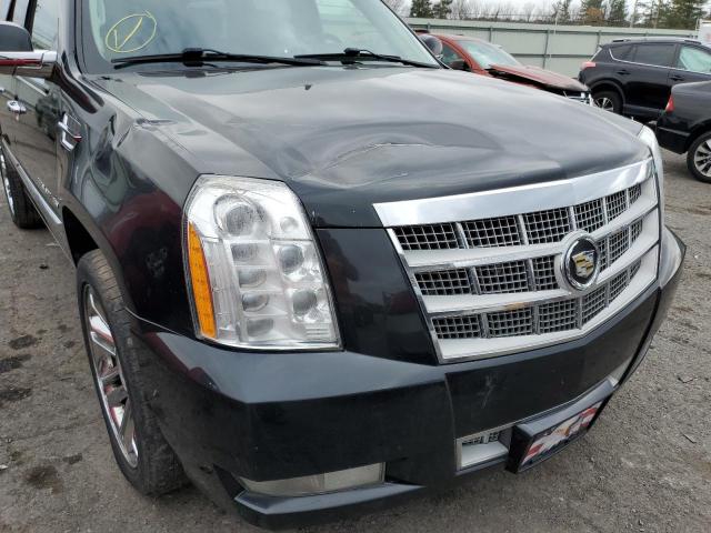 1GYS4KEF9CR290996 - 2012 CADILLAC ESCALADE E BLACK photo 9