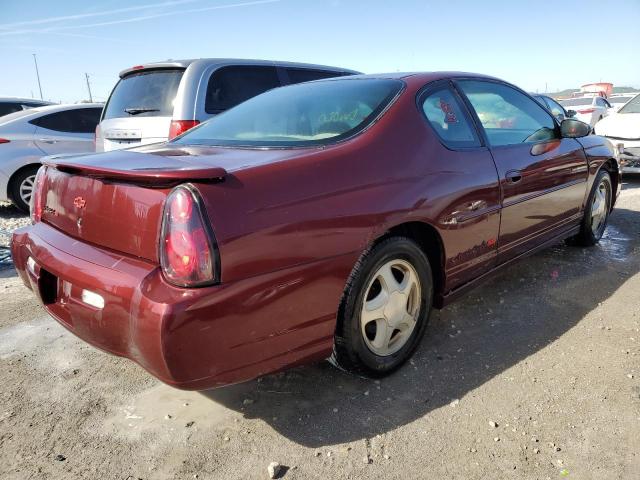 2G1WX12K5Y9289655 - 2000 CHEVROLET MONTE CARL 栗色 照片 4