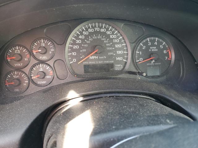 2G1WX12K5Y9289655 - 2000 CHEVROLET MONTE CARL 栗色 照片 8