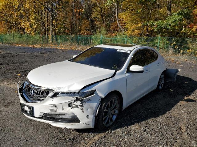 19UUB2F56FA015097 - 2015 ACURA TLX TECH WHITE photo 2