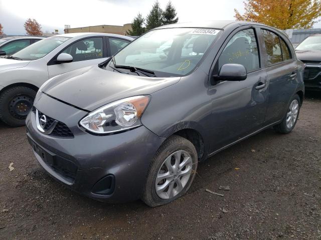 3N1CK3CPXJL255764 - 2018 NISSAN MICRA GRAY photo 2