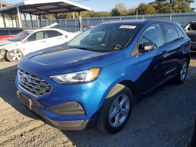 2FMPK3G94LBB13091 - 2020 FORD EDGE SE BLUE photo 2