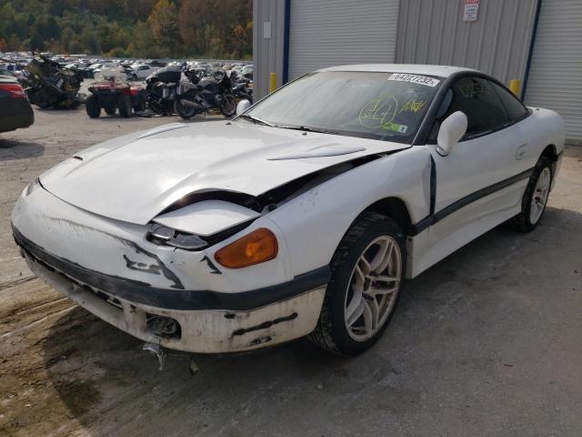 JB3XD44S6MY010188 - 1991 DODGE STEALTH WHITE photo 2