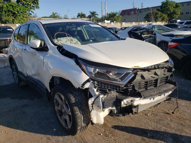 2HKRW2H88HH630861 - 2017 HONDA CR-V EXL WHITE photo 1