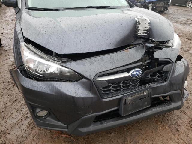 JF2GTABC0JH247199 - 2018 SUBARU CROSSTREK GRAY photo 9