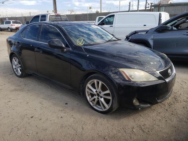 JTHBK262662014696 - 2006 LEXUS IS 250 BLACK photo 1