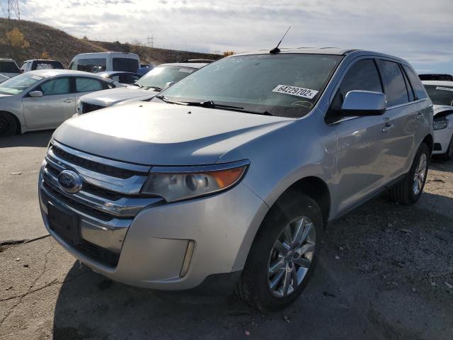 2FMDK4KC0BBA81847 - 2011 FORD EDGE LIMIT SILVER photo 2