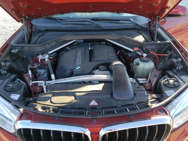 5UXKU2C50G0N80309 - 2016 BMW X6 XDRIVE3 RED photo 7