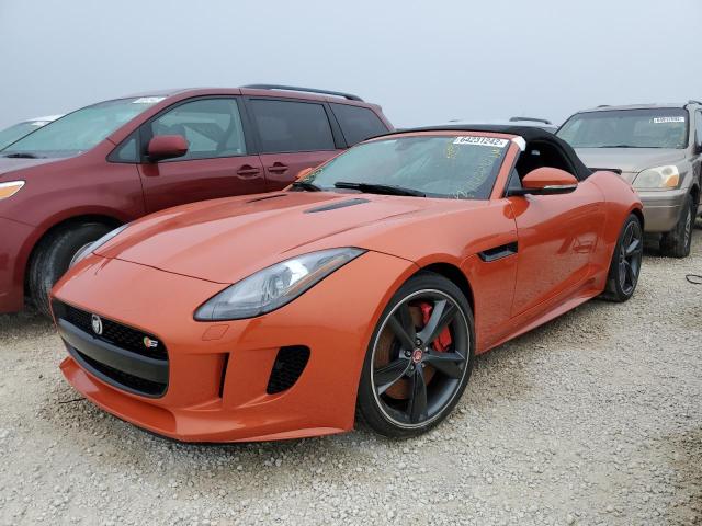 SAJWA6GL0EMK07810 - 2014 JAGUAR F-TYPE V8 ORANGE photo 2