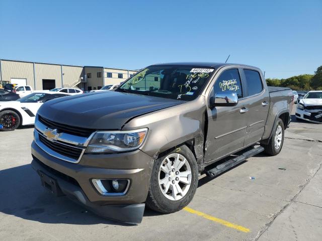 1GCGTBE35F1136485 - 2015 CHEVROLET COLORADO L BROWN photo 2