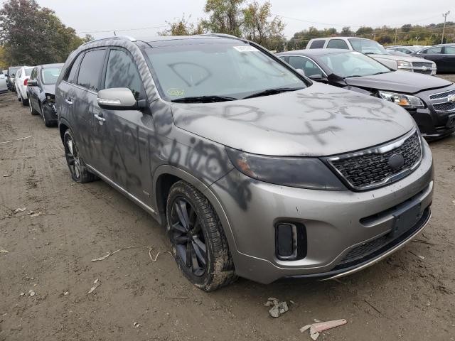 5XYKWDA77EG528713 - 2014 KIA SORENTO SX TAN photo 1