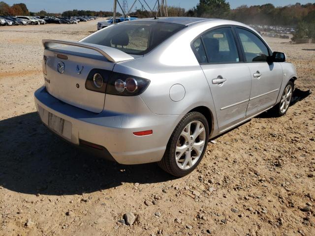 JM1BK32F681158371 - 2008 MAZDA 3 I SILVER photo 4