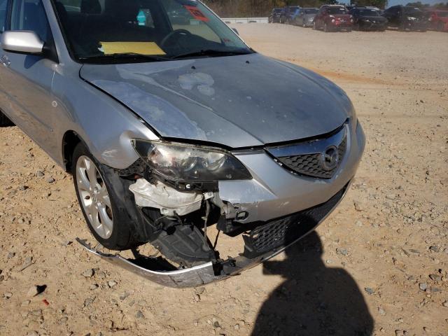 JM1BK32F681158371 - 2008 MAZDA 3 I SILVER photo 9