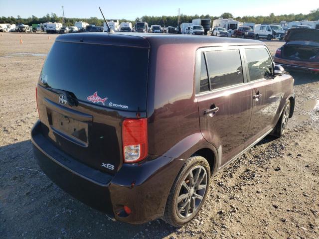 JTLZE4FE2CJ011992 - 2012 TOYOTA SCION XB მუქწითელი ფოტო 4