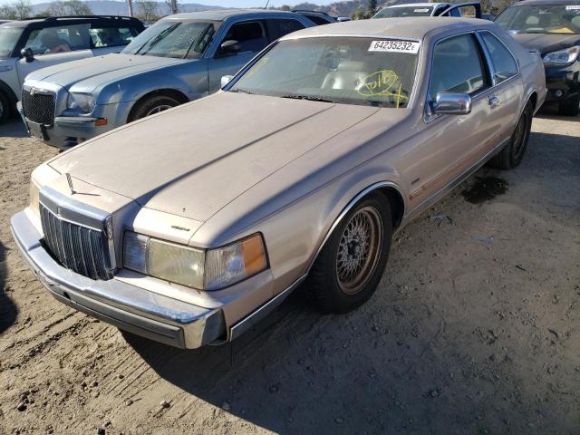 1LNCM92E9NY601359 - 1992 LINCOLN MARK VII B BEIGE photo 2