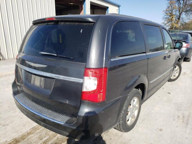 2C4RC1BG2CR140267 - 2012 CHRYSLER TOWN & COU GRAY photo 4