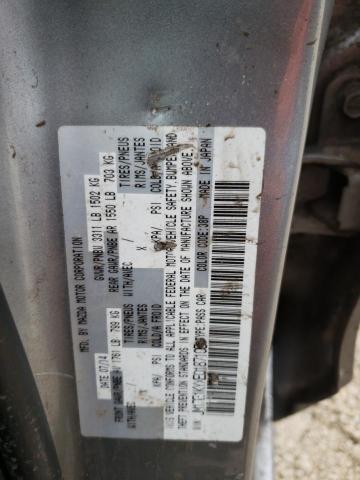 JM1DE1KYXE0187105 - 2014 MAZDA MAZDA2 SPO 银色 照片 10