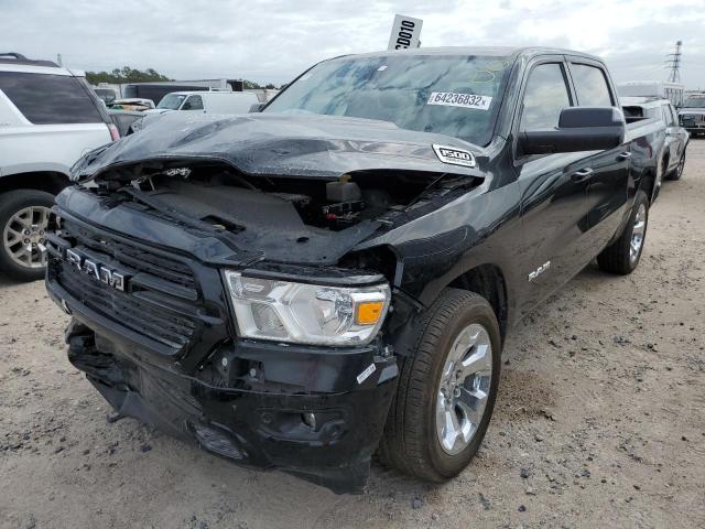 1C6RREFT4MN768236 - 2021 RAM 1500 BIG H BLACK photo 2